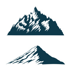 Mountain Logo Design Vector, Adventure Mountain Logo Design, Travel Mountain Logo Design