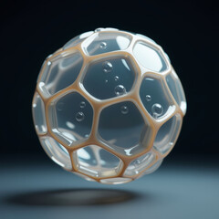 Naklejka premium abstract alien materials