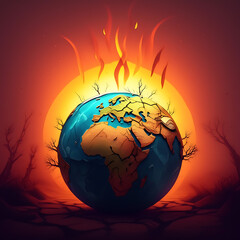 earth in fire