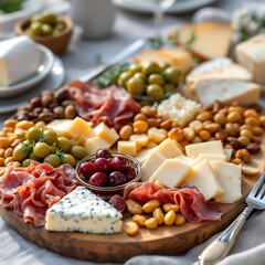 fruit salad with olives