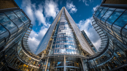 Naklejka premium modern office building