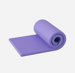 roll of toilet paper 3D render 