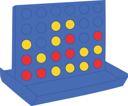 connect four game illustration