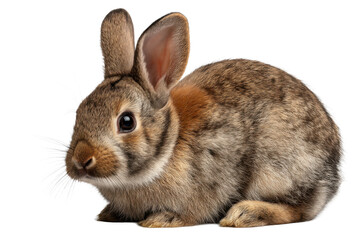 Obraz premium Rabbit Isolated on Transparent Background