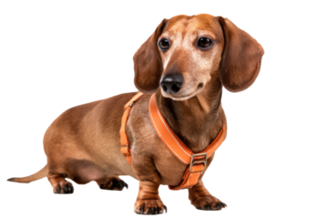 Short-Legged Dachshund Side View Cutout