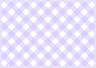 紫色のチェック柄	
