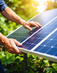 solar panel installation