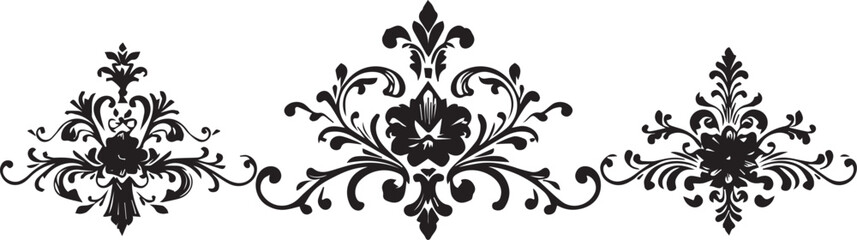 A set of elements, symbols, ornaments, mandalas. Hand drawn vector illustration