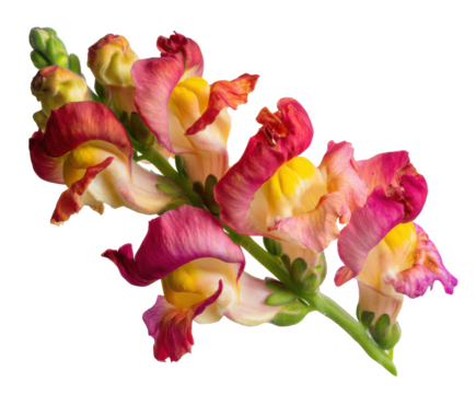 Vibrant Snapdragon Flowers Close-Up Photography of Colorful Blooms
