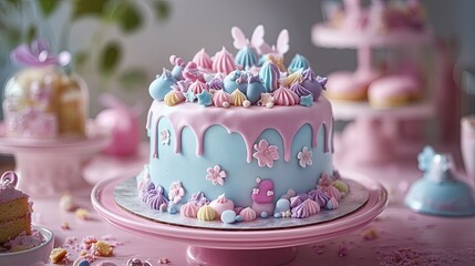 birthday cake with candles Magical Cake Journey