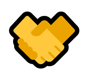 Handshake illustration 
