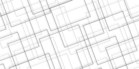 Abstract sketch of a building with lines, Abstract background. Vector abstract futuristic architecture concept with digital geometric connection lines. vector. technology communication data Science.	
