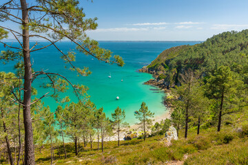 Randonnée autour de la Presqu'île de Crozon en Bretagne