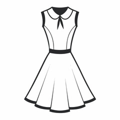 Obraz premium fashion dress on mannequin