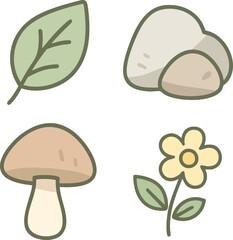 Nature elements set