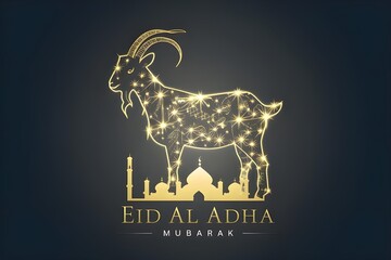 Eid al-Adha Mubarak, Eid al-Adha Celebration, Bakra Eid Festival Symbolizing Faith, Sacrifice, and Festivity.