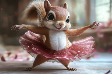 Dancing squirrel