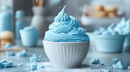 christmas cupcakes with whipped cream Magical Frosting Delight