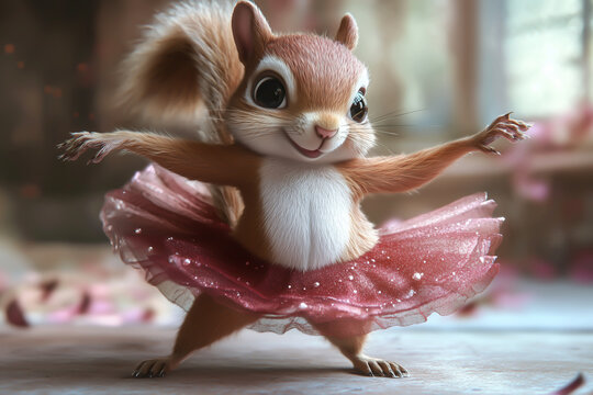 Dancing squirrel