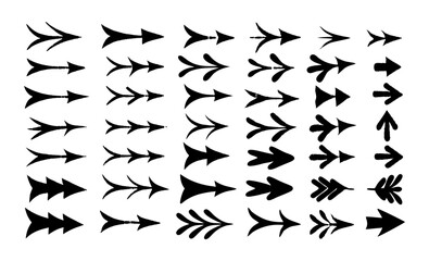 48 Unique Arrow Designs for Graphic Designers and Illustrators | Vector Icons, Clipart, and Decorative Elements