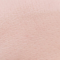 Detailed Close-Up of Human Skin Texture