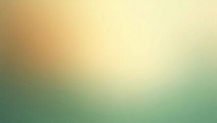 Fototapeta premium Subtle Gradient Background Soft Green and Golden Hues