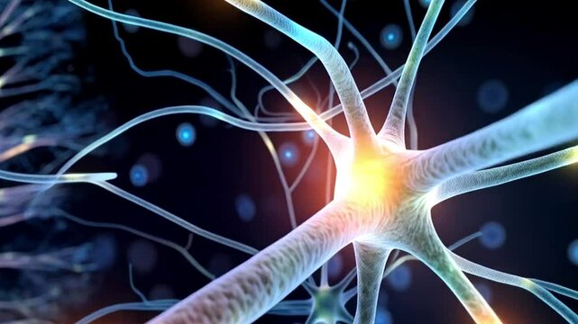 A glowing neuron expands into a radiant cityscape of light and bridges&mdash;symbolizing the vast connectivity of the human mind.
