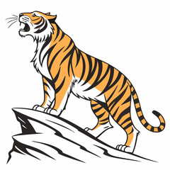 tiger vector illustration