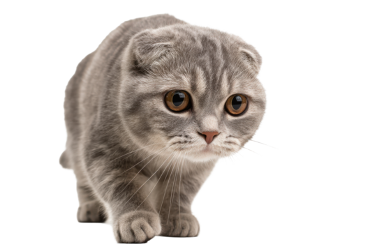 Charming Short-Eared Feline - Studio Shot