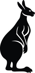 Kangaroo, Silhouette, Mammal, Australia,