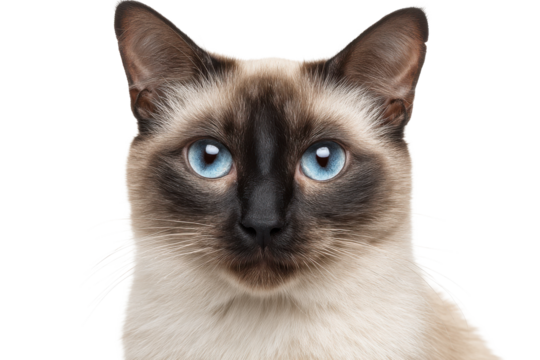 Graceful Colorpoint Cat