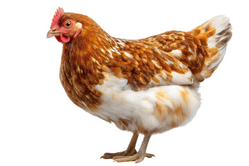 Fototapeta premium Chicken Side View for Design Projects