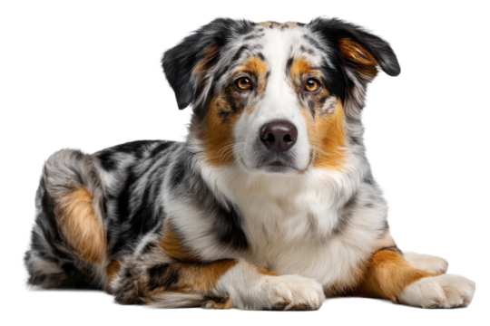 Clean White Background Dog Image