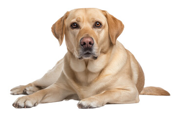 Therapy Dog Isolated on Transparent Background