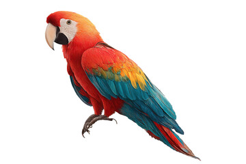 Naklejka premium Colorful Parrot Cutout - PNG