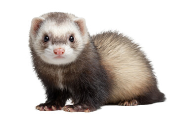 Ferret Isolated on Transparent Background