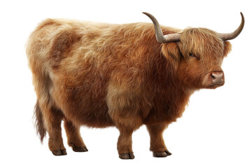 Rugged Highland Cattle - Studio Shot