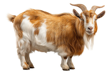 Fototapeta premium Domestic Goat with No Background