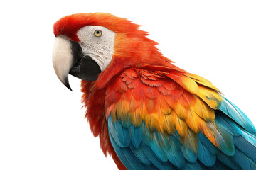 Obraz premium Tropical Bird with No Background