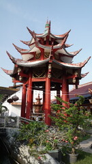 chinese temple in the park