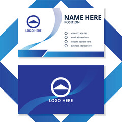 Corporate Professional Business Card Layout.