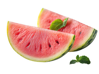watermelon isolated on white