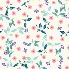 Abstract Handmade Floral textile patterns with digitally enhanced seamless, perfect for wall art, stylish fashion prints, and versatile wrapping paper.
