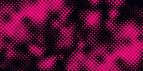 Dots halftone yellow green color pattern gradient texture background.