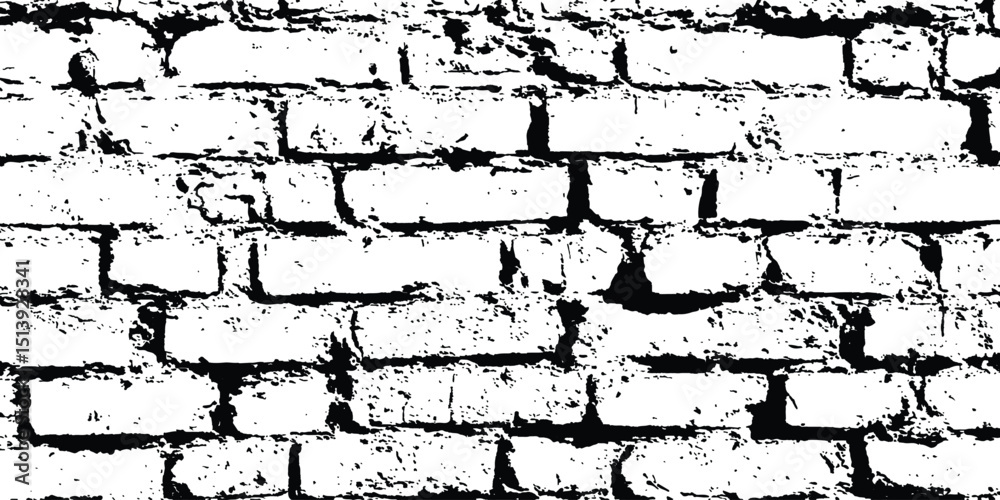 Poster abstract background of white brick seamless texture of a white brick wall transparent background. te