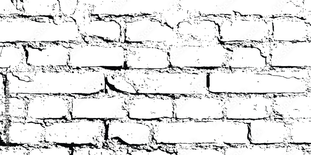 Poster abstract background of white brick seamless texture of a white brick wall transparent background. te