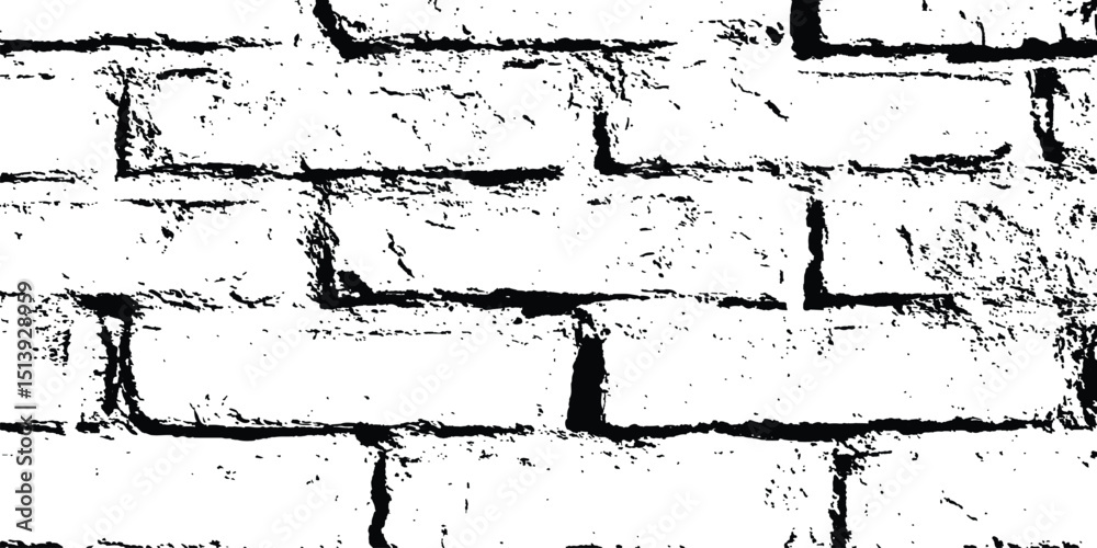 Poster abstract background of white brick seamless texture of a white brick wall transparent background. te