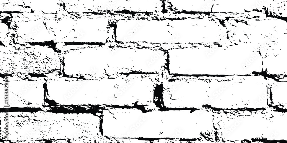Poster abstract background of white brick seamless texture of a white brick wall transparent background. te