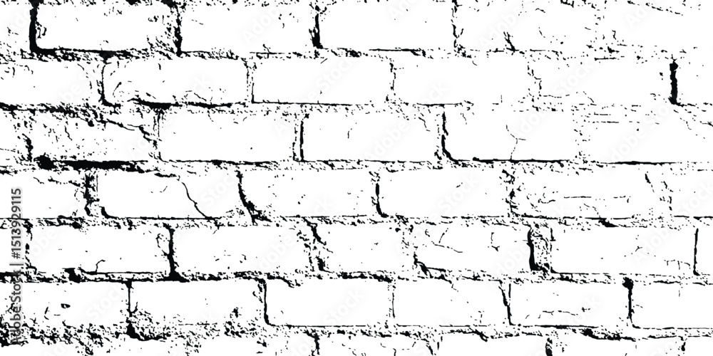 Poster abstract background of white brick seamless texture of a white brick wall transparent background. te