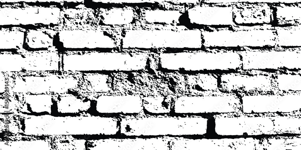 Poster abstract background of white brick seamless texture of a white brick wall transparent background. te